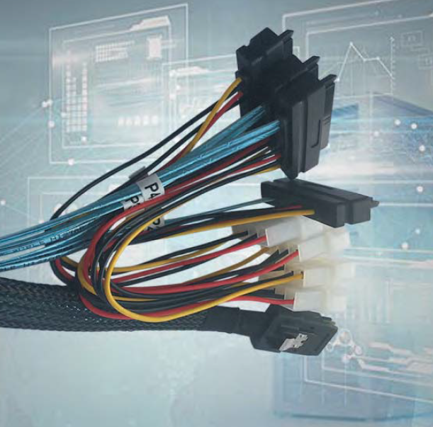 SFF 8087 TO  4 8482 Power cable