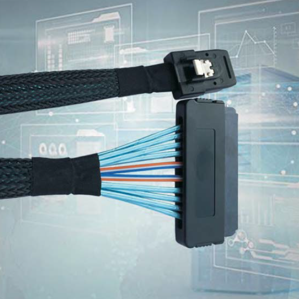 SFF 8087 TO  8484 32P cable