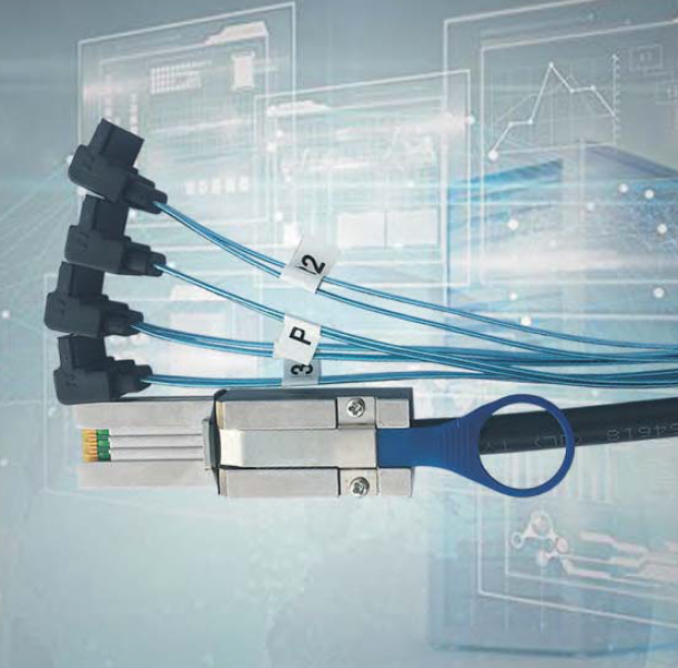 SFF 8088 TO  4 90��sata cable