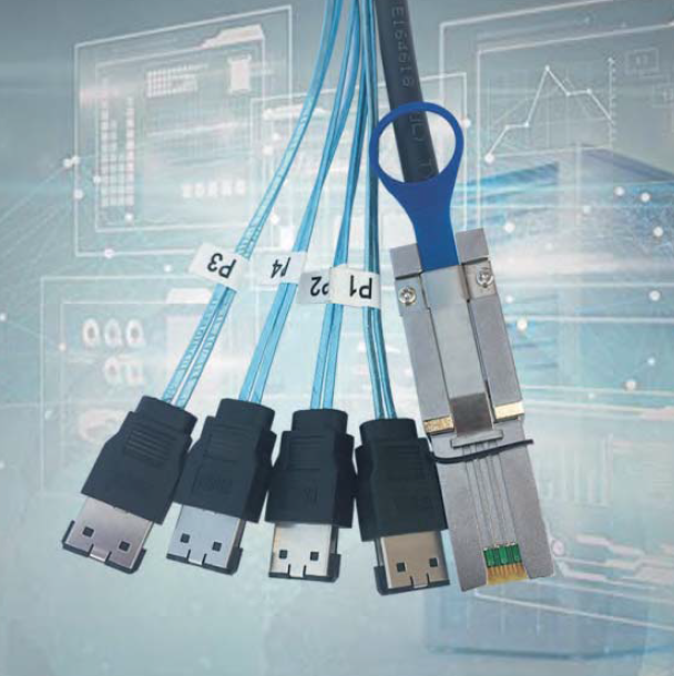 SFF 8088 TO  4 E-sata cable