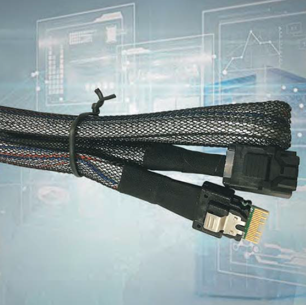 SFF 8654 TO  8643 cable